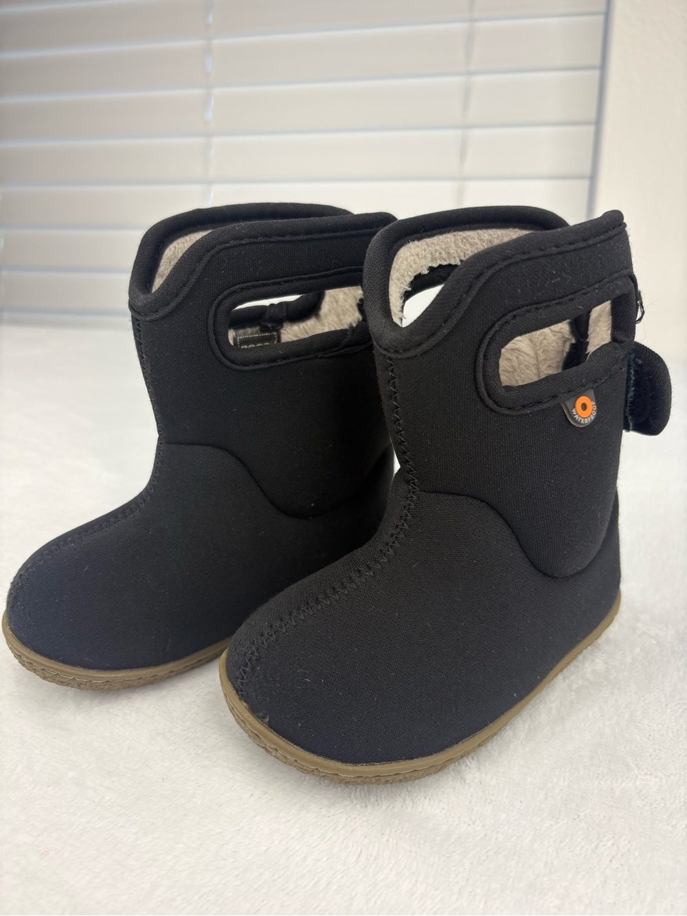 Baby Bogs Waterproof Black Toddler Boots